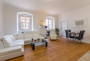 Posezení v ubytování Zámecké apartmány Litomyšl