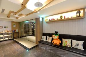 Posezení v ubytování Ark Hotel - Changan Fuxing方舟商業股份有限公司