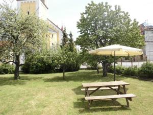 Vonkajšia záhrada v ubytovaní ABC apartments