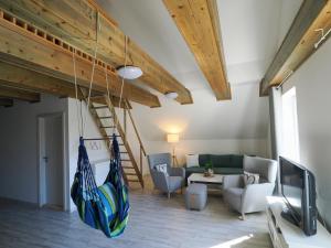 Posezení v ubytování Apartmány Křivoklát