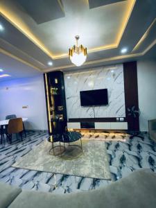 TV a/nebo společenská místnost v ubytování OFAS Apartment