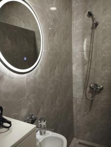 Koupelna v ubytování Apartman 053