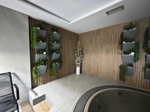 Postel nebo postele na pokoji v ubytování Hotel Červenohorské sedlo