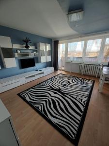 Køkken eller tekøkken på Apartament Jodełka