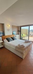 Postel nebo postele na pokoji v ubytování Apartamento Loft Mar&Pol