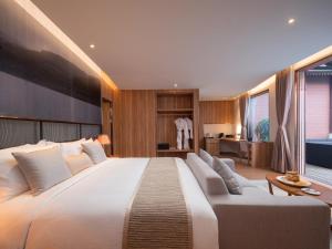 Yunjian Hotel客房内的一张或多张床位