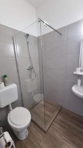 Kúpeľňa v ubytovaní Hungaria Apartments