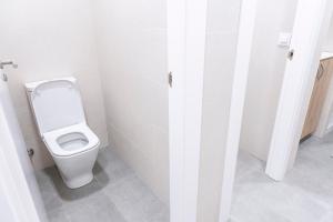 Koupelna v ubytování Albergue San Nicolás