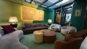 Posezení v ubytování ibis Styles Ankara