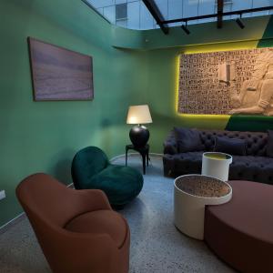 Posezení v ubytování ibis Styles Ankara