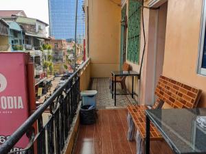 Balkón nebo terasa v ubytování Golden Home Guesthouse