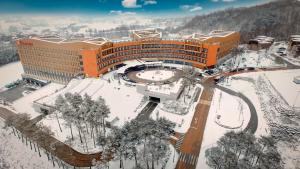 Pyeongchang Space hubt Hotel & Resort v zimě