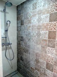 Um banheiro em Castel Fleuri