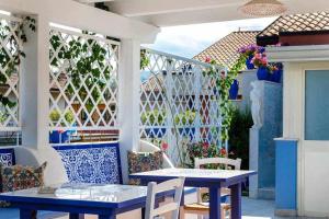 Balkón nebo terasa v ubytování Mediterranean Charm villa con piscina al mare