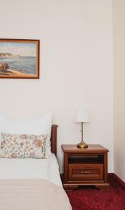 Posteľ alebo postele v izbe v ubytovaní TOTU HOME Classic Apartment Gdynia