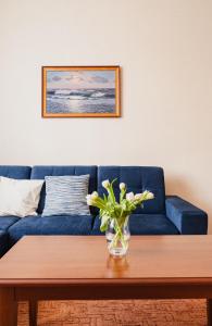 Posedenie v ubytovaní TOTU HOME Classic Apartment Gdynia