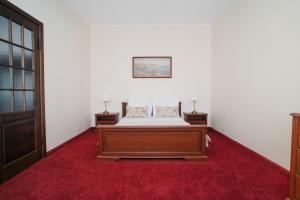 Posteľ alebo postele v izbe v ubytovaní TOTU HOME Classic Apartment Gdynia