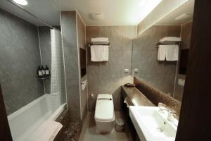 Koupelna v ubytování Pyeongchang Space hubt Hotel & Resort