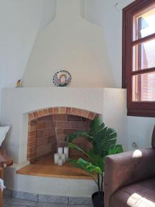 Posezení v ubytování Villa Mary Stella Platanos, Leros