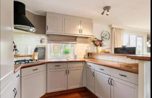 Η κουζίνα ή μικρή κουζίνα στο Recreatie Woning Drenthe Gasselte