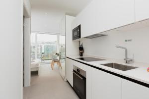 Cucina o angolo cottura di Campus Lugano 45 wonderful Smart Suites in the university area