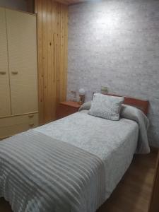 Cama o camas de una habitación en Casa Rural La Maestra