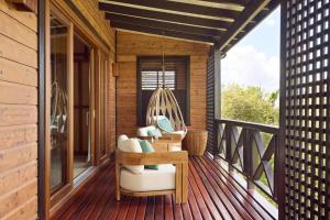 Balkón nebo terasa v ubytování Hermitage Bay - All Inclusive