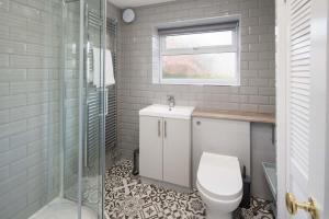 Koupelna v ubytování Riggers Rest