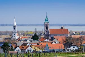 Widok na miasto Jois z tej willi