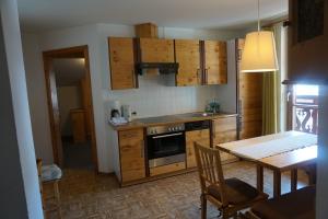 Kuchyňa alebo kuchynka v ubytovaní Appartements Huber