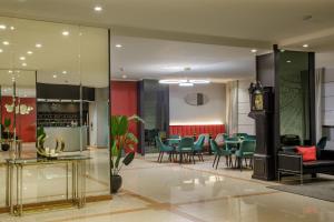 Predel za sedenje v nastanitvi Hotel Marc'Aurelio