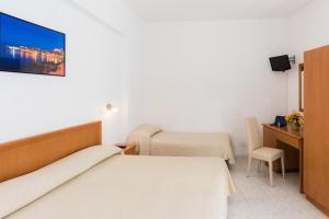 TV a/nebo společenská místnost v ubytování Hotel Viola