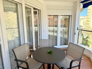 Balkón nebo terasa v ubytování APARTAMENTO EN EL CENTRO CERCA DE La PLAYA