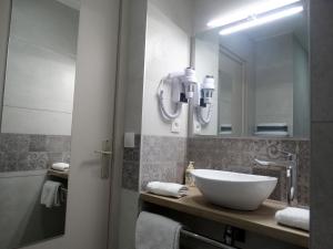 Um banheiro em Castel Fleuri