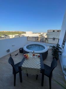 Un balcon sau o terasă la Alina Boutique Living