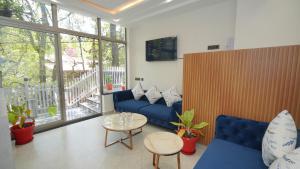 Istumisnurk majutusasutuses DLS Hotels Emerald