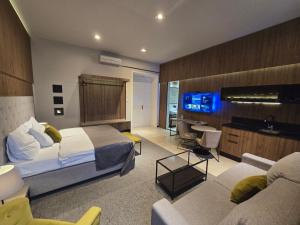 Χώρος καθιστικού στο Central Luxury Zagreb