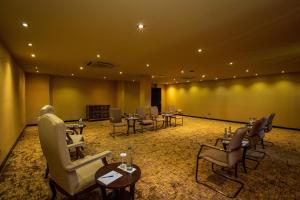 Istumisnurk majutusasutuses Speke Resort and Conference Center