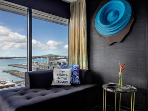 Posezení v ubytování SO/ Auckland
