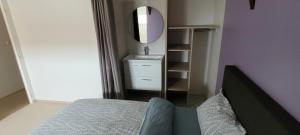 Letto o letti in una camera di Omaha beach vue les Braves