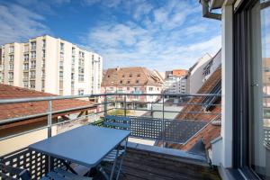 Μπαλκόνι ή βεράντα στο Gîte "Schongauer" hypercentre Colmar
