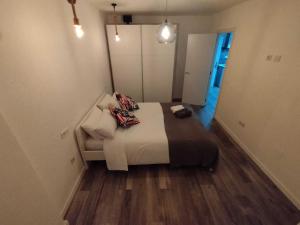 Postel nebo postele na pokoji v ubytování Plazamar Centro Apto 1 Dorm 3 Huésped Playa WiFi + 16 fotografií