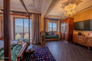 TV a/nebo společenská místnost v ubytování Casa maravillosa