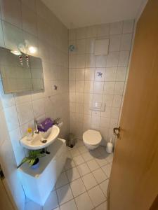 Koupelna v ubytování Schwarzwald Idylle + 10 fotografií