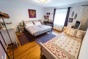 Postel nebo postele na pokoji v ubytování Bed and Breakfast Petra Huber