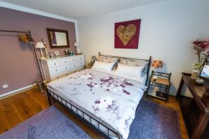 Postel nebo postele na pokoji v ubytování Bed and Breakfast Petra Huber
