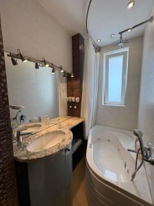 Phòng tắm tại Vitosha Sunrise +46 ảnh