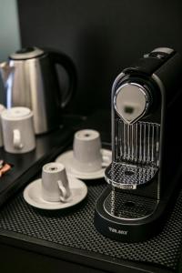 Set per la preparazione di tè e caffè presso Montfort - das Hotel