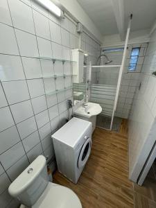 Koupelna v ubytování Villa lumineuse au Lamentin