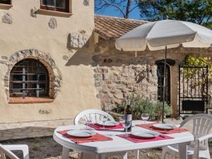 Kawasan patio atau luaran di Holiday Home Carpanel by Interhome